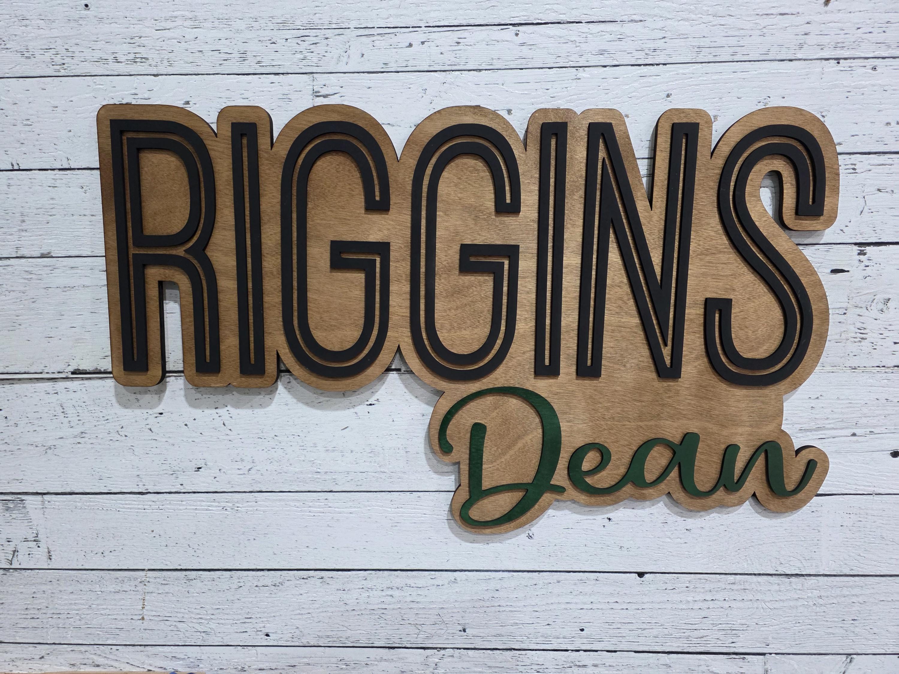 Custom Nursery Name Sign