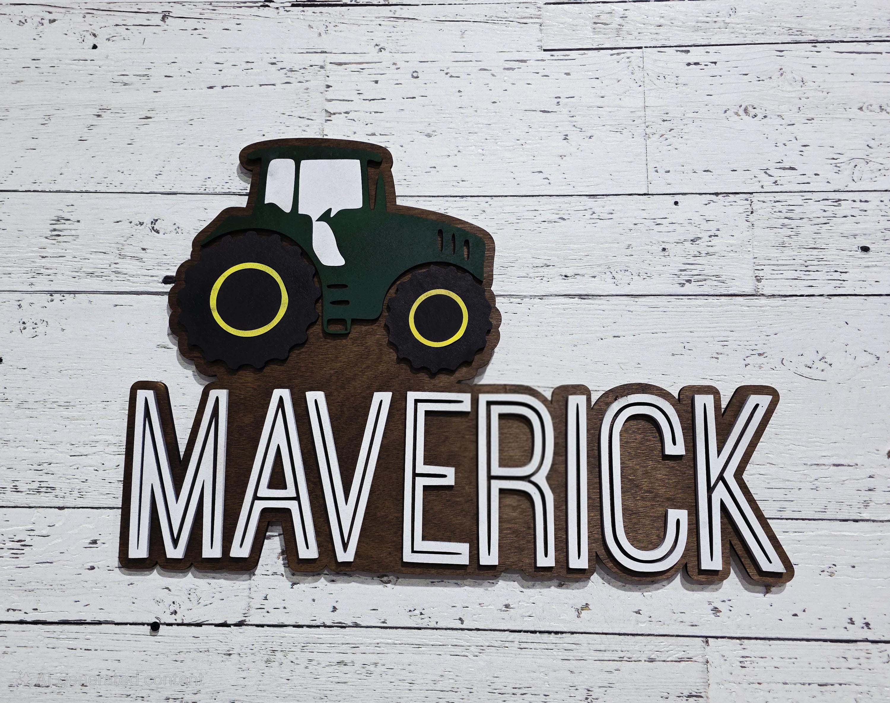 Custom Nursery Name Sign