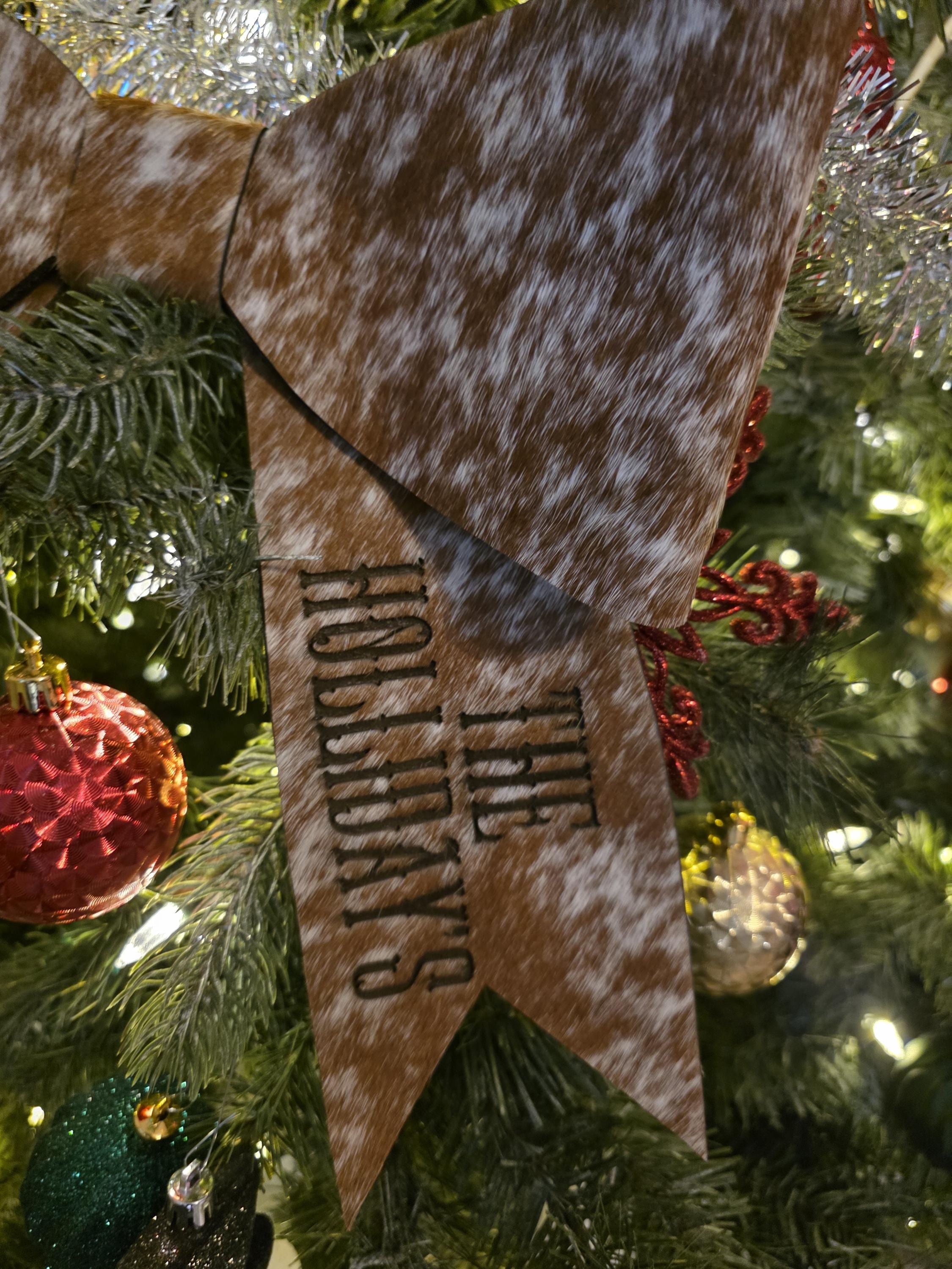 Handmade Cowhide Bow |