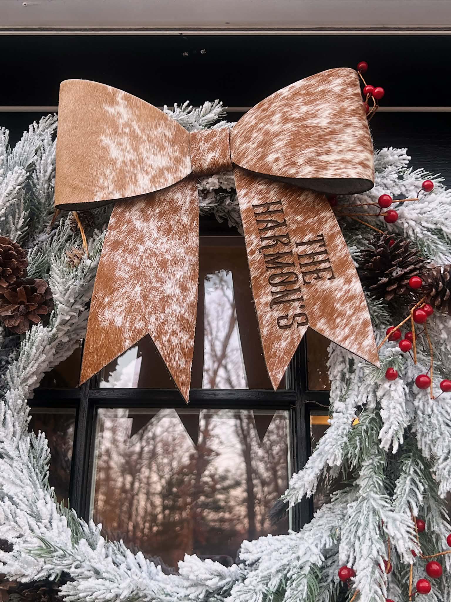 Handmade Cowhide Bow |